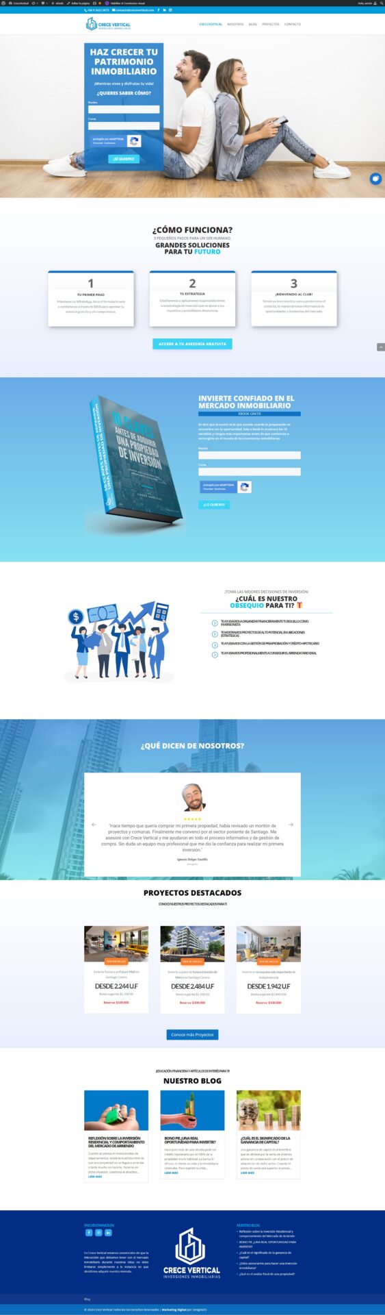 Nueva Web CreceVertical