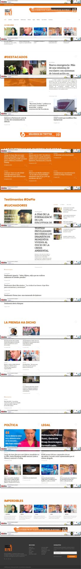 Web de Quintero Puchuncavi